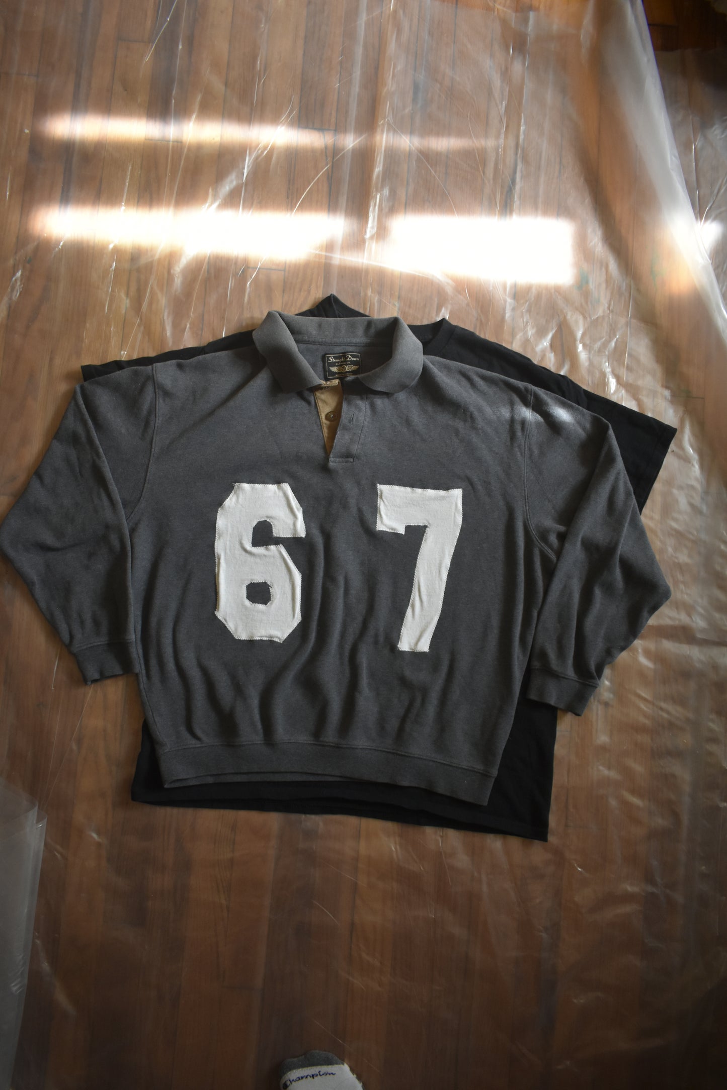 6 7 long sleeve polo