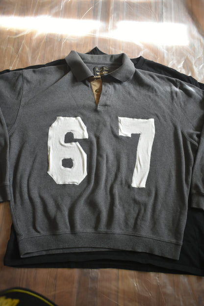 6 7 long sleeve polo