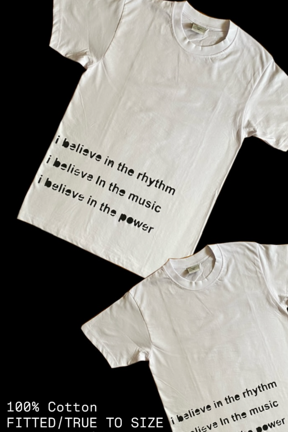 I believe in the music